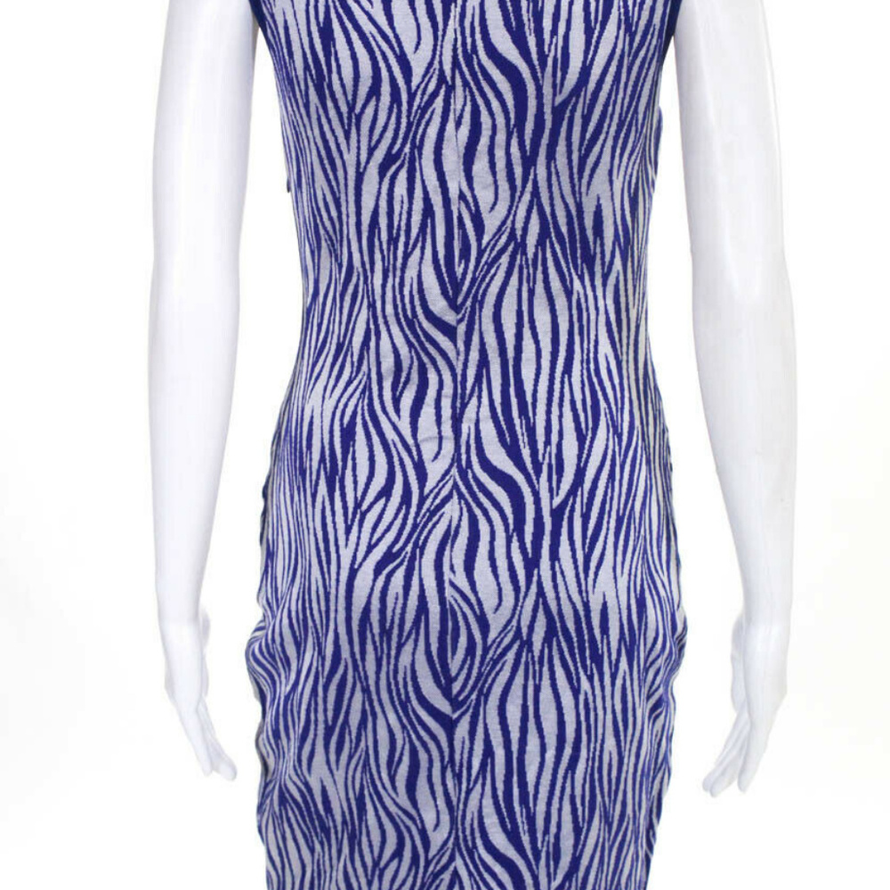 Reiss Tiger Print Sleeveless Sheath Dress 4 New - Picture 8 of 8